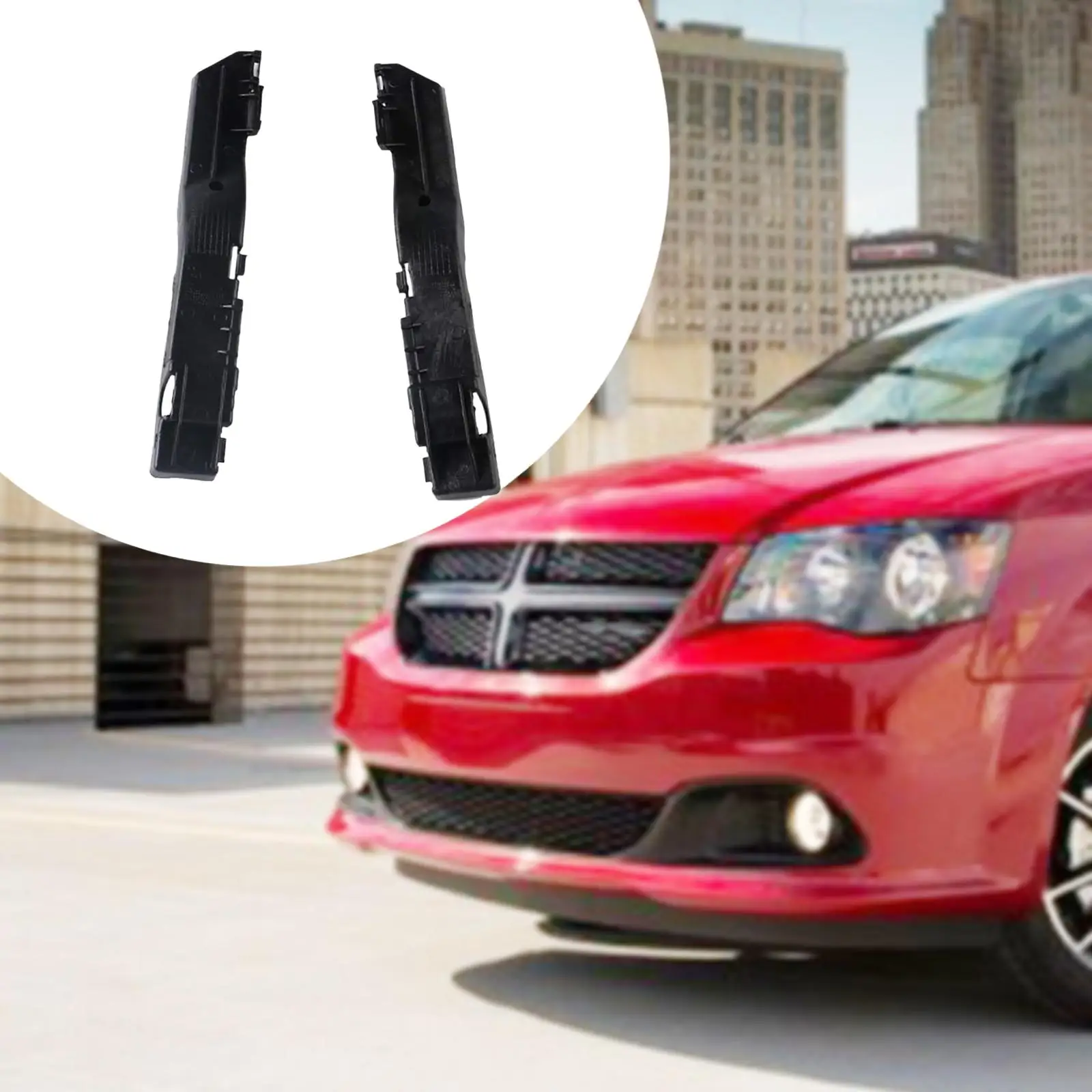 

Front Bumper Brackets Parts Car Accessories Replacement 05178410AD 5178411AD