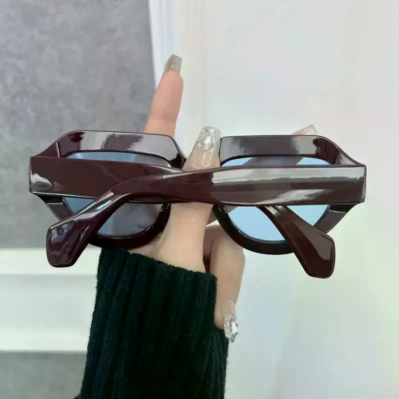 Vintage Square Sunglasses For Women Men Classical Brand Retro Round Sun Glasses