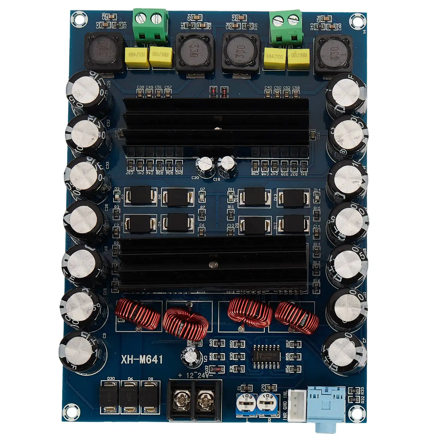 XH-M641 tpa3116d2 dc12v 24v 150w x 2 audio digital hoch verstärker