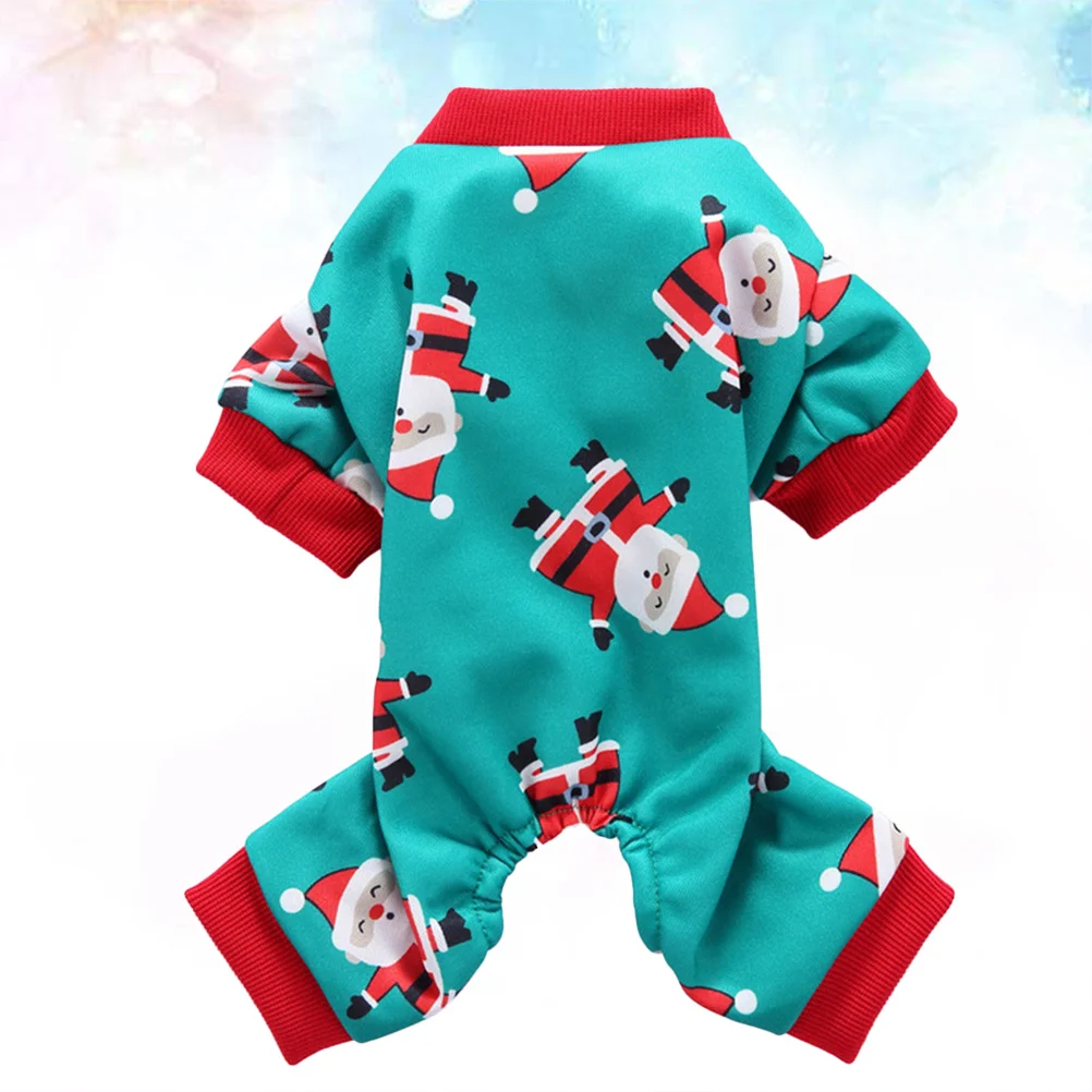 

Outfits Cute Style Dog Pajamas for Dogs Small Winter Clothes Pet Party Costume Christmas Jumpsuit