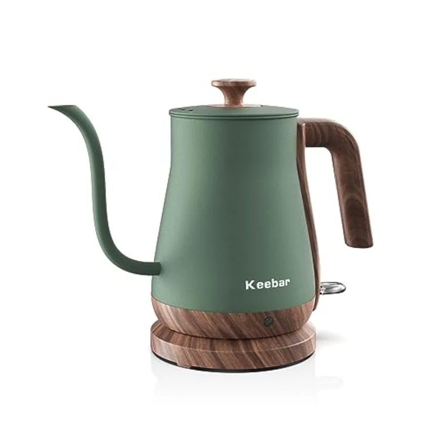 

Gooseneck Electric Kettle Electric Tea Kettle Stainless Steel Pour over kettle for Coffee 1000W Hot Water Kettle Electric Auto