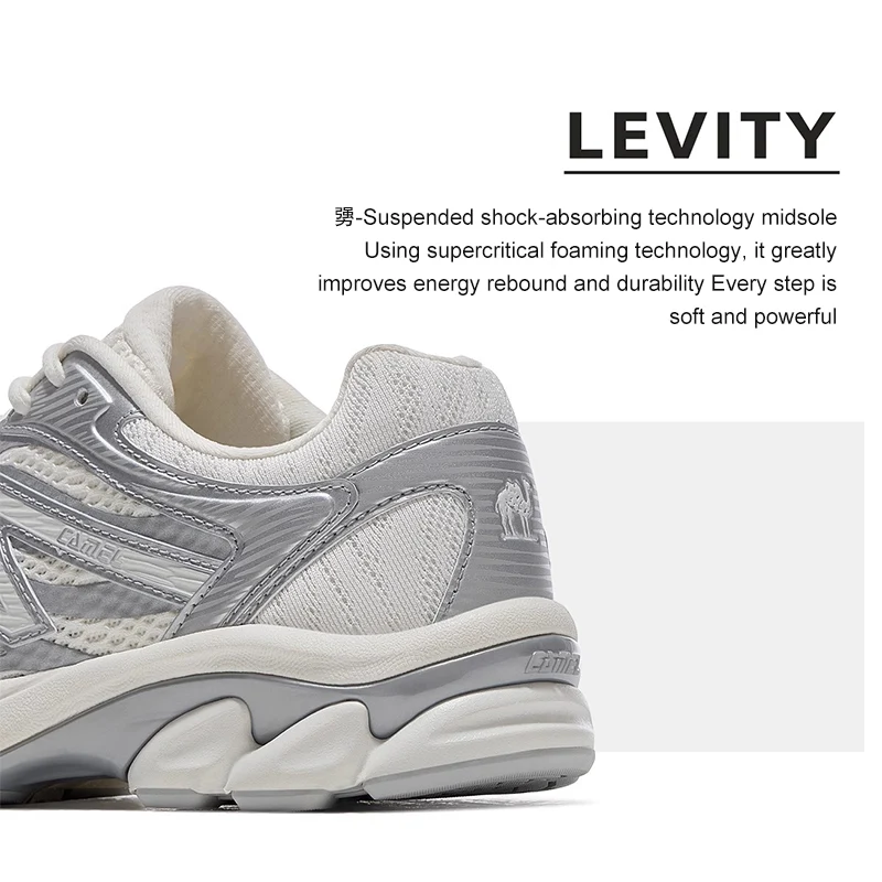 GOLDEN CAMEL Flame Sports Shoes Women and Men Sneakers Breathable Shock Absorption Couples Running Jogging Shoes for Men