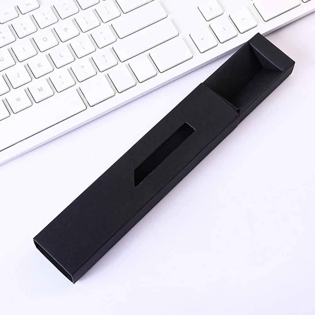 

6Pcs Paper Pen Holder to Store Single Pen Pouch Sleeve Organized Stationery Storage for School Office Home Use