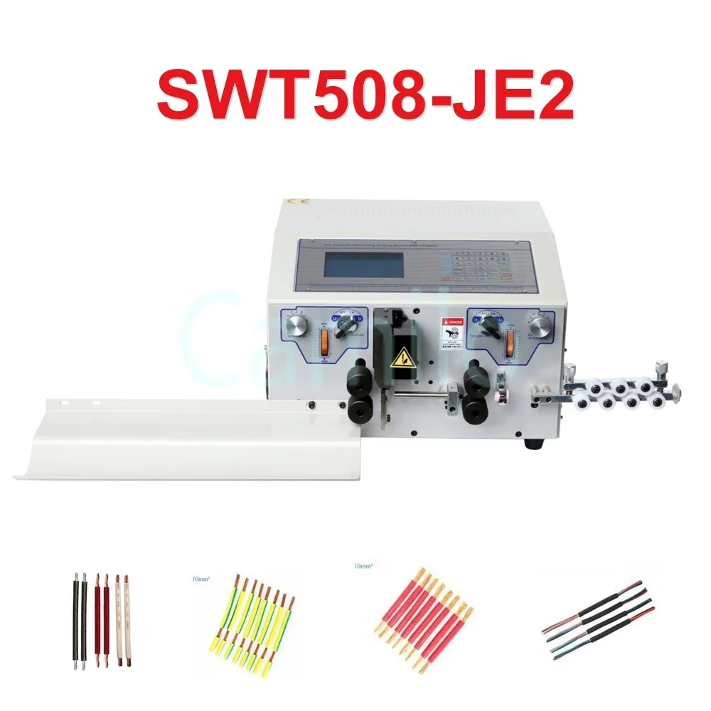 SWT508JE2 Wheels Drive Peeling Cutting Machine for Computer Automatic Wire Strip Stripping Machine 0.2 to 10mm2