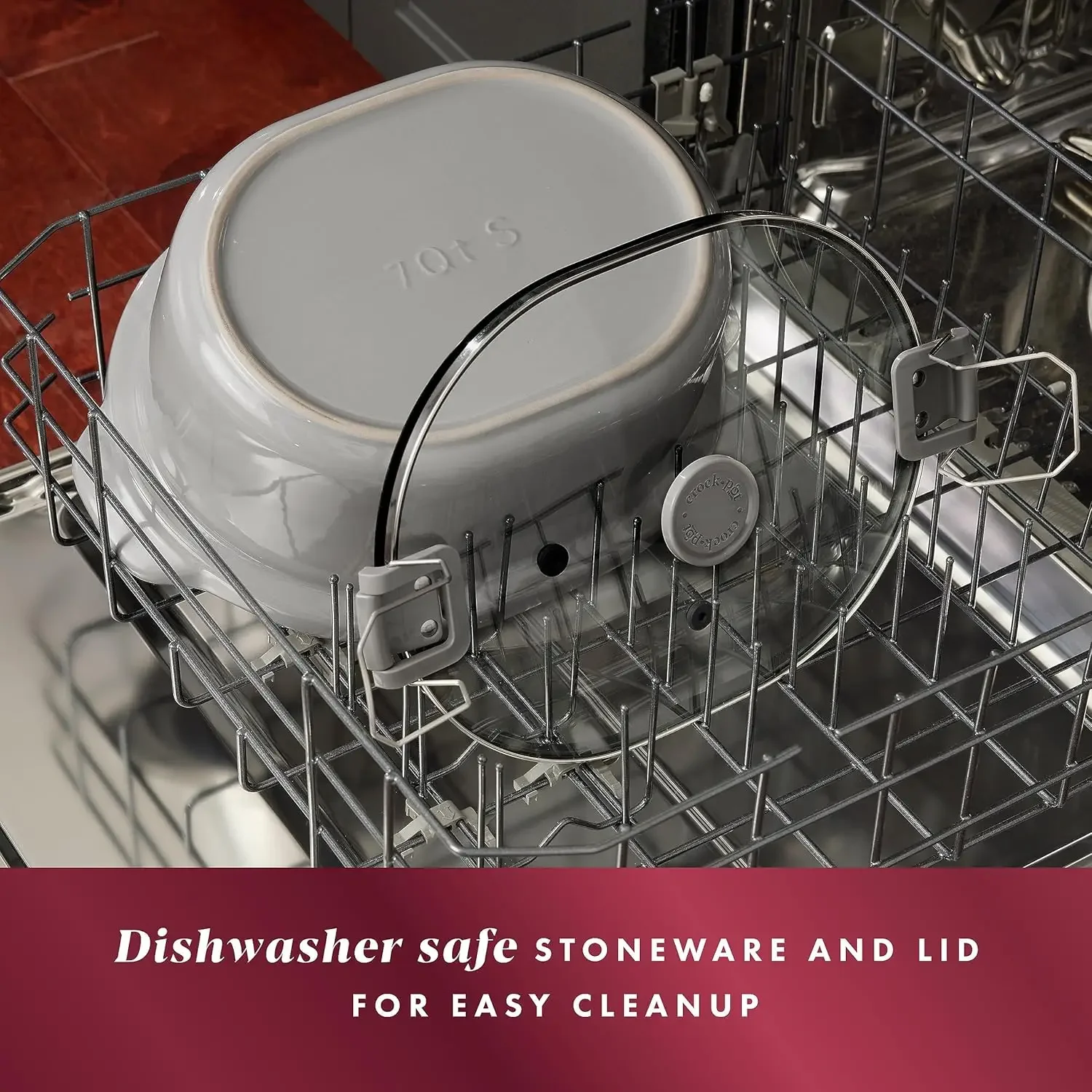 7-Quart Cook & Carry™ Slow Cooker with Sous Vide,Programmable, Stainless Steel