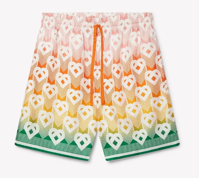 

Лето 2025 г., хит продаж, новые американские трендовые повседневные шорты с 3D принтом, уличные универсальные дышащие быстросохнущие мужские шорты