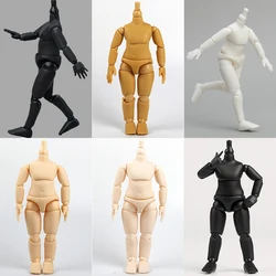 New OB11 P9 P10 Doll Body Black White PICCODO Doll Body Movable Spherical Joint Dolls Suitable For GSC, STO, 1/12 BJD Doll Head