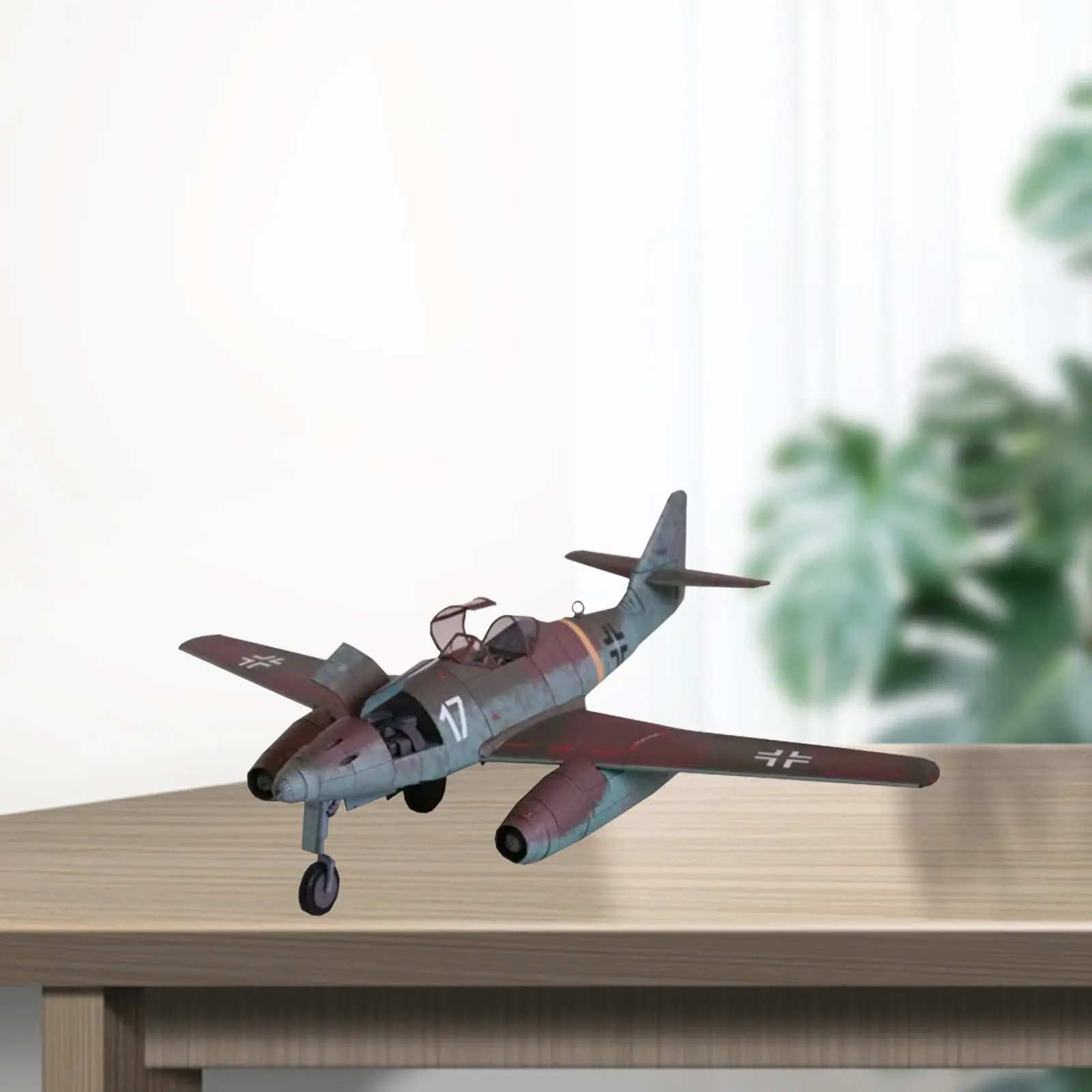 1:33 Scale ME-262 German 3D Paper Model DIY Creative GPM