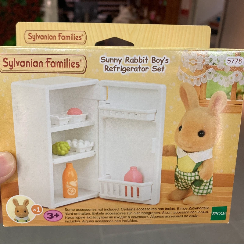 Sylvanian Families Girl's Wash Clean Room Sunny Rabbit Mutterkochset 5777/5778/5779 Möbelserie Simulation Kinderspielzeug