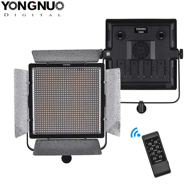 YONGNUO YN10800 3200-5600K Mono-color Dimmable Photo Studio LED Video Light Support APP Control w/Wireless Remote Controller