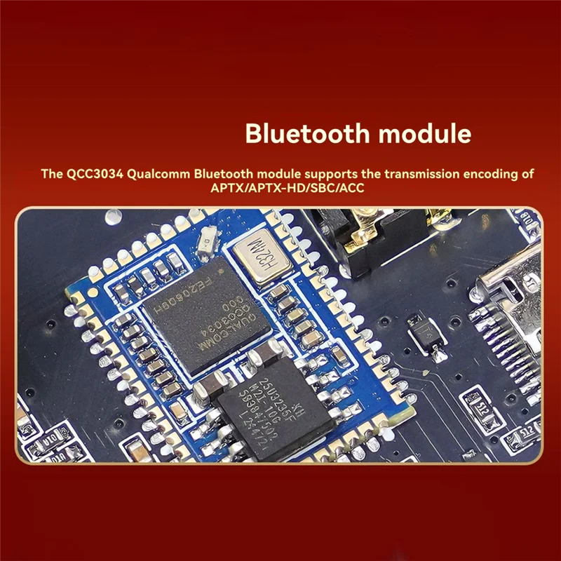 AA08-Q100H Scheda amplificatore audio digitale Bluetooth ad alta potenza a 2.1 canali 50Wx2 + 100W Subwoofer TPA3116 Modulo altoparlante