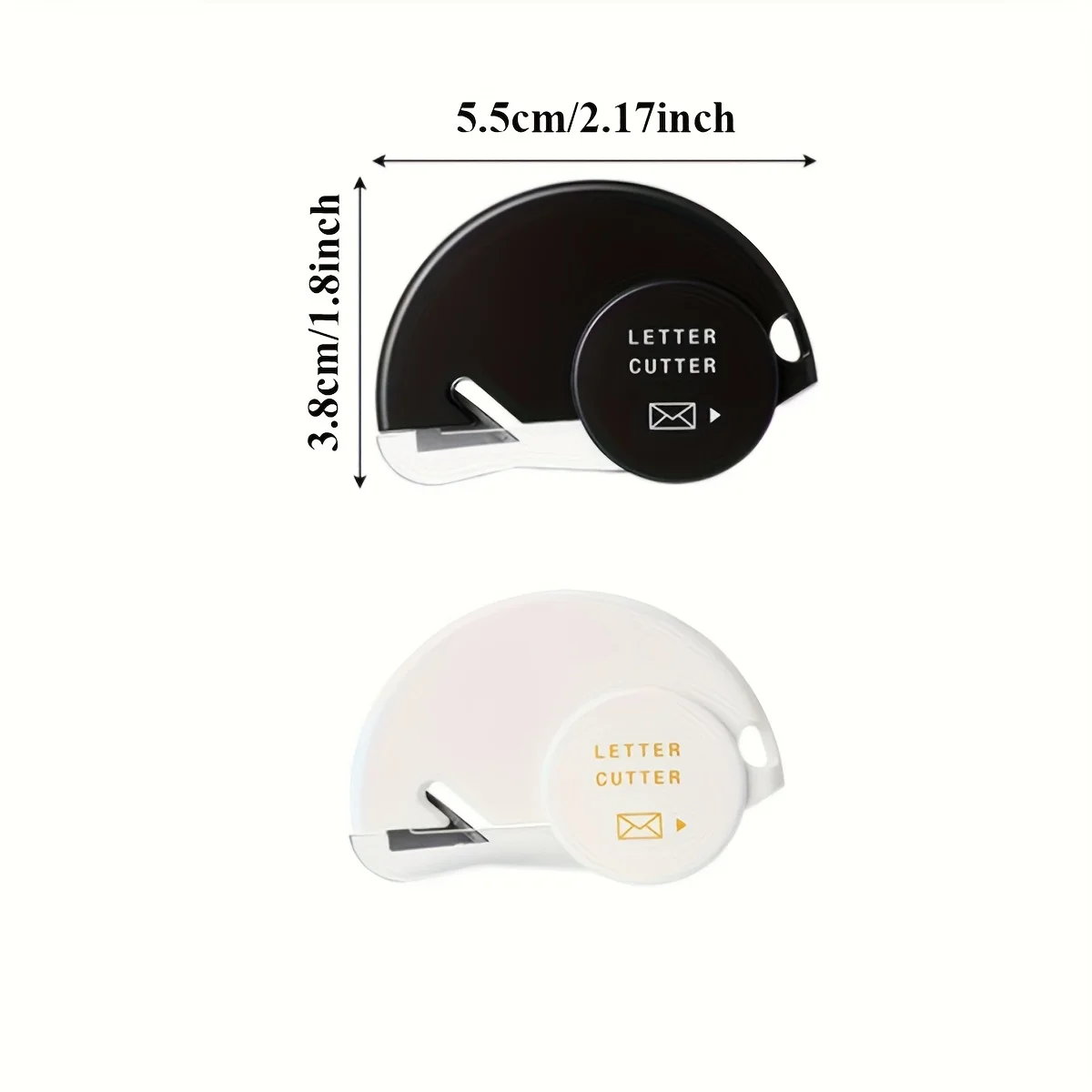 Lightweight Plastic Opener Tool, Easy-Use Safety Knife for Packages, Letters, and Furniture Film - Quick Cut Design