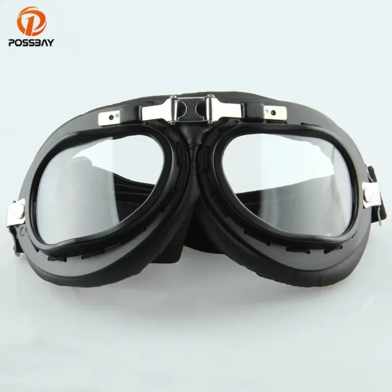 

POSSBAY Men Women Motorcycle Goggles Motorbike Cycling Glasses Eyewear ATV Ski Outdoor Sports Windproof Motocross Oculos Glasses