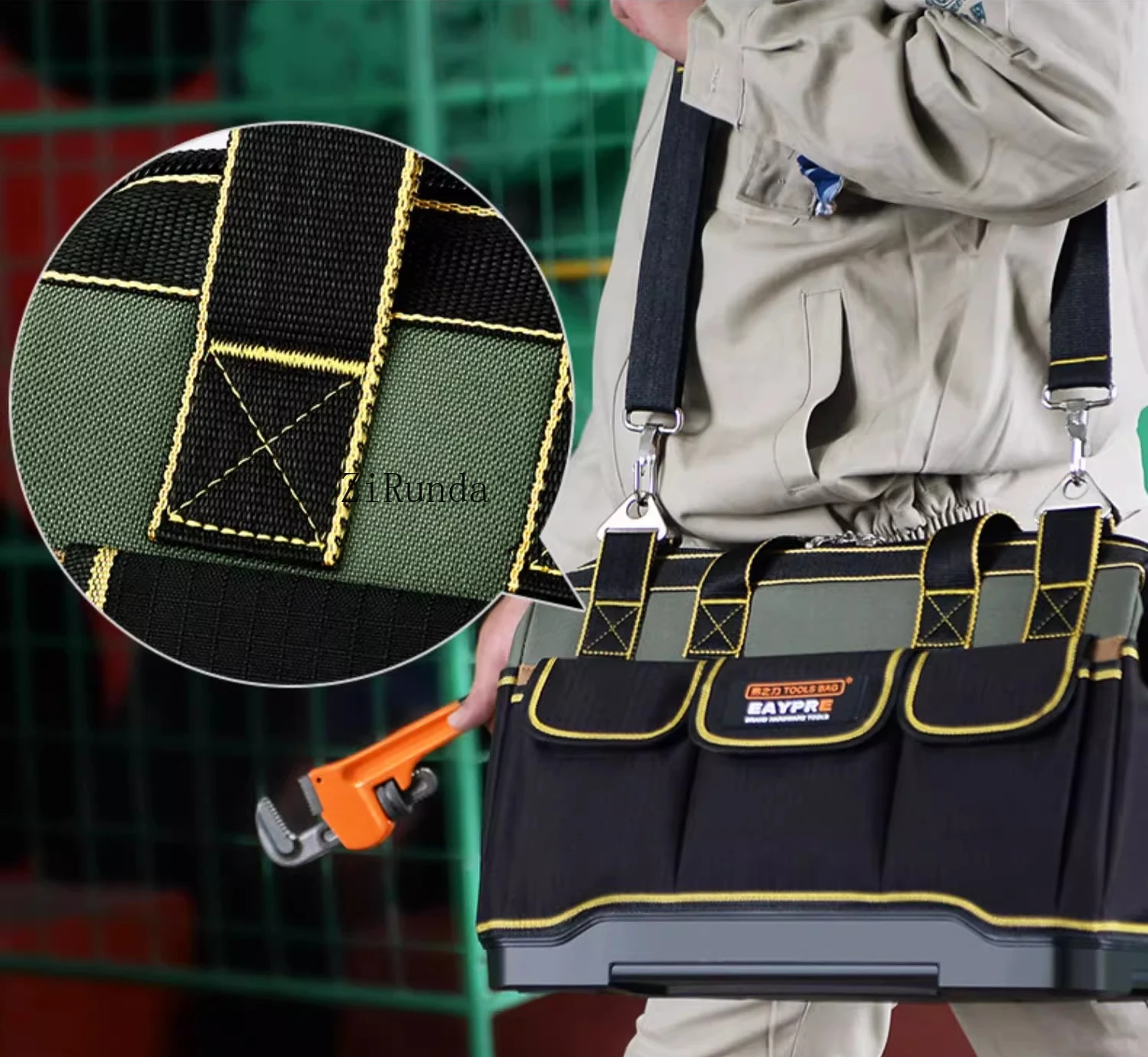 ชุดผ้าใบผู้ชาย ชุดบำรุงรักษาอเนกประสงค์แบบพกพาระบบไฟฟ้าแบบพิเศษที่ทนต่อการสึกหรอ