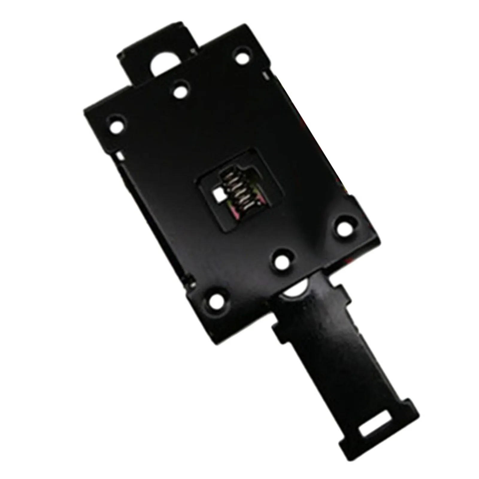 Industrial 35mm DIN Rail Mounting Bracket for Solid State Relay Aluminum Alloy with Secure Clips for  Industrial