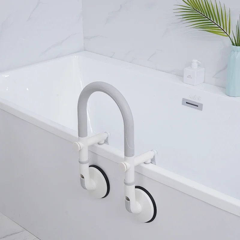 Upgrades Bathtub Auxiliary Rack Suction Handle for The Bathroom Tub Toilet Handrail Grab Bar Shower Handicap The Elderly Handle