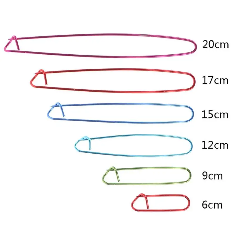 

Набор из 2/6 шт. алюминиевых вязальных спиц-фиксаторов для петель, безопасных булавок, крючков для вязания, инструментов для шитья и рукоделия