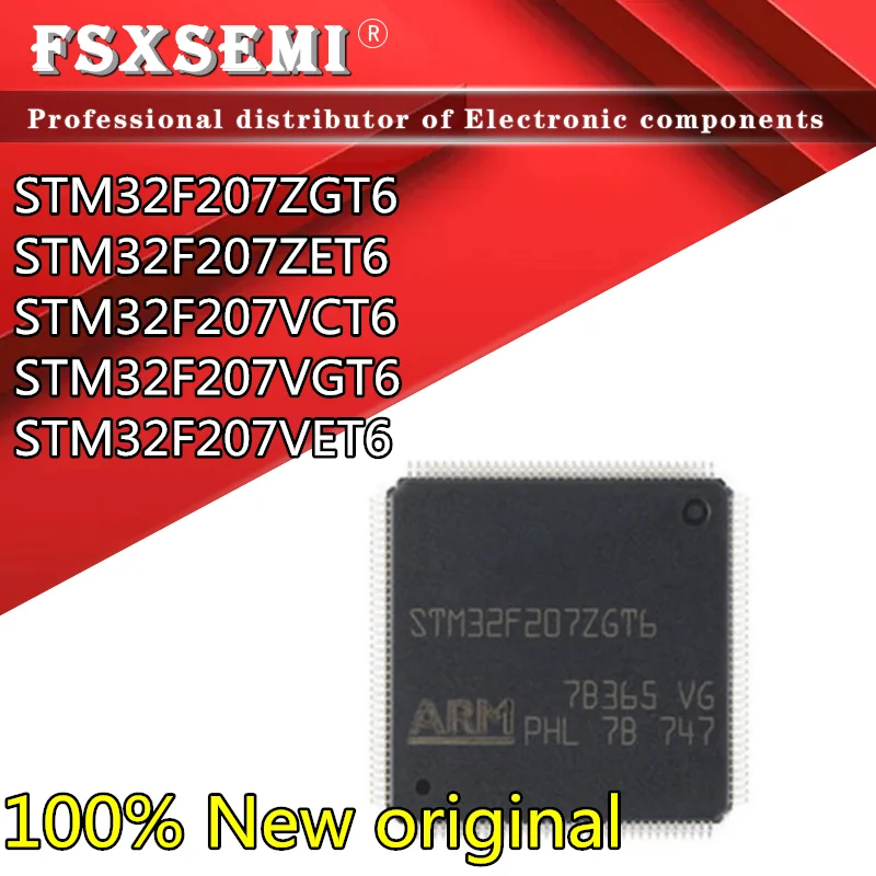 10pcs STM32F207 STM32F207ZGT6 STM32F207ZET6  STM32F207VCT6  STM32F207VGT6 STM32F207VET6