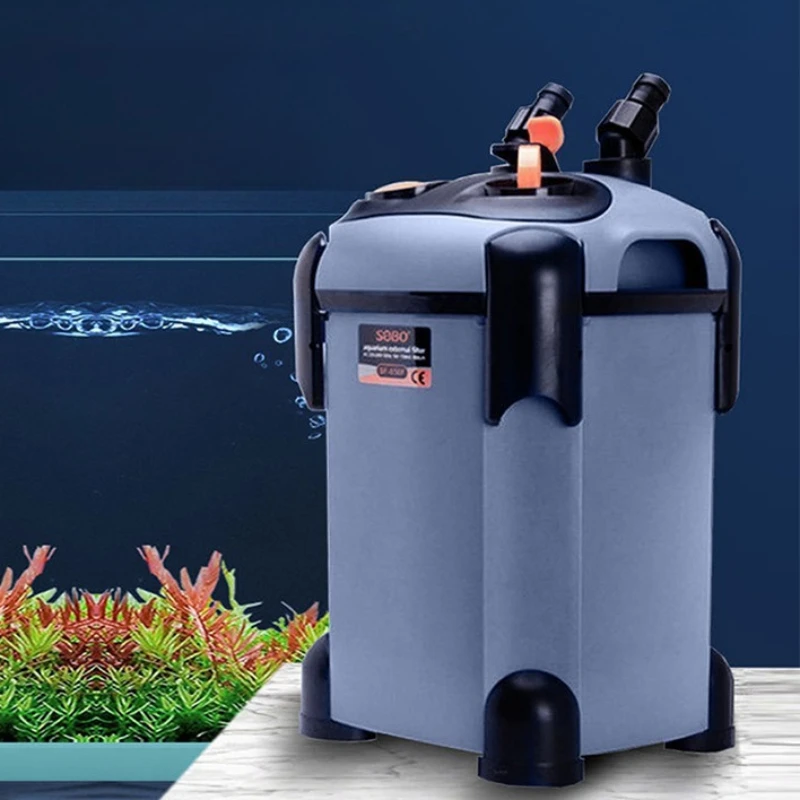 External Fish Tank Sterilization Lamp Filter Silent Adjustable Aquarium Filters Large Circulation Filters Fishbowl Filter System