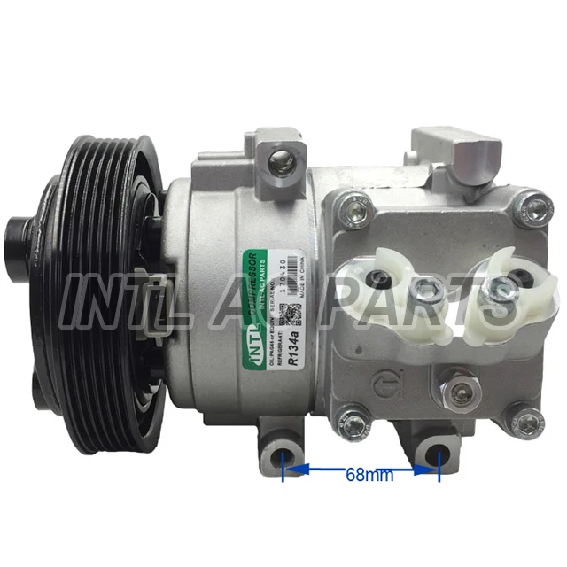 INTL-XZC709 HS-15 HS15 Air Conditioning Ac Compressor 6PK Assy Ford Fiesta Ecosport ECO SPORT 1.6 2005-2008 5N15-19D629-BA