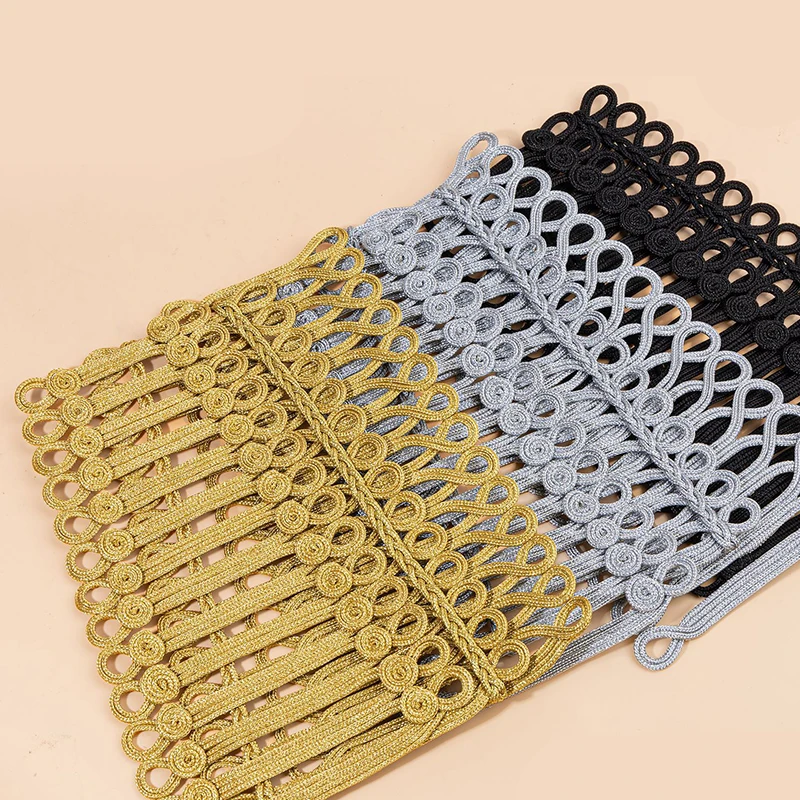 الباروك موحدة اكسسوارات الديكور تأثيري فستان موحد عقدة الدرج زر التطريز زين خياطة على بقع