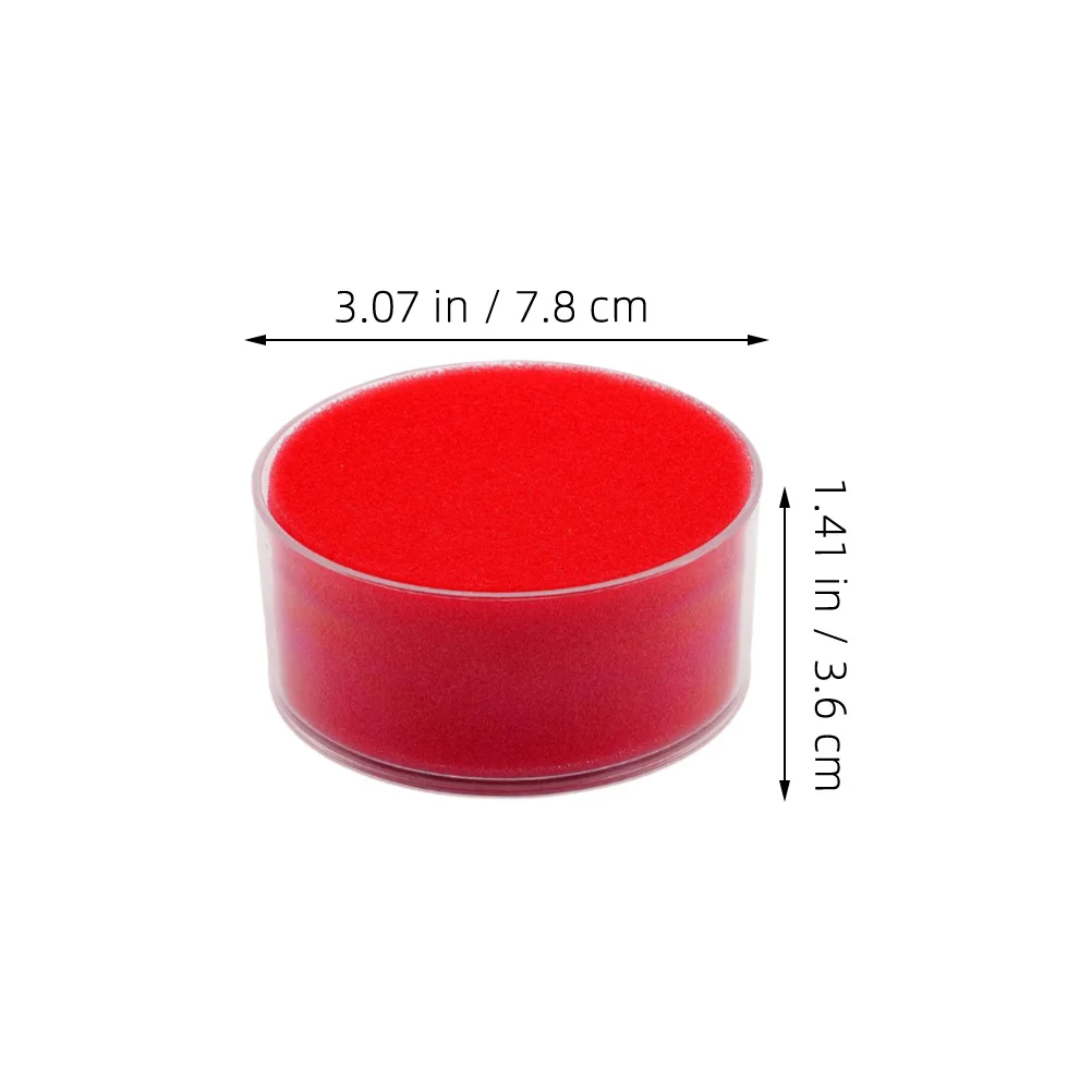 4 pezzi di spugna per contare denaro, spugna per bagnare le dita, carta da tavolo, umidificatore, forniture per cassiere, uso per ufficio bancario, gestione dei soldi