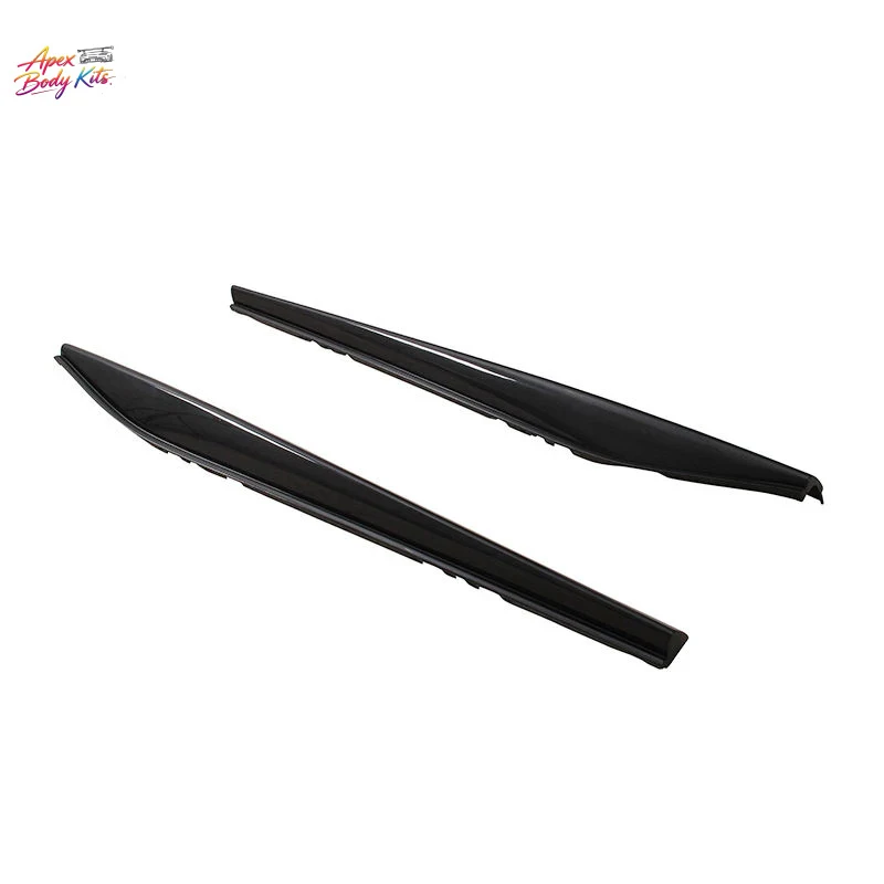 Prepreg Dry Carbon Fiber 296 Side Skirt Extension Add on Under Plate for Ferrari 296 GTB GTS