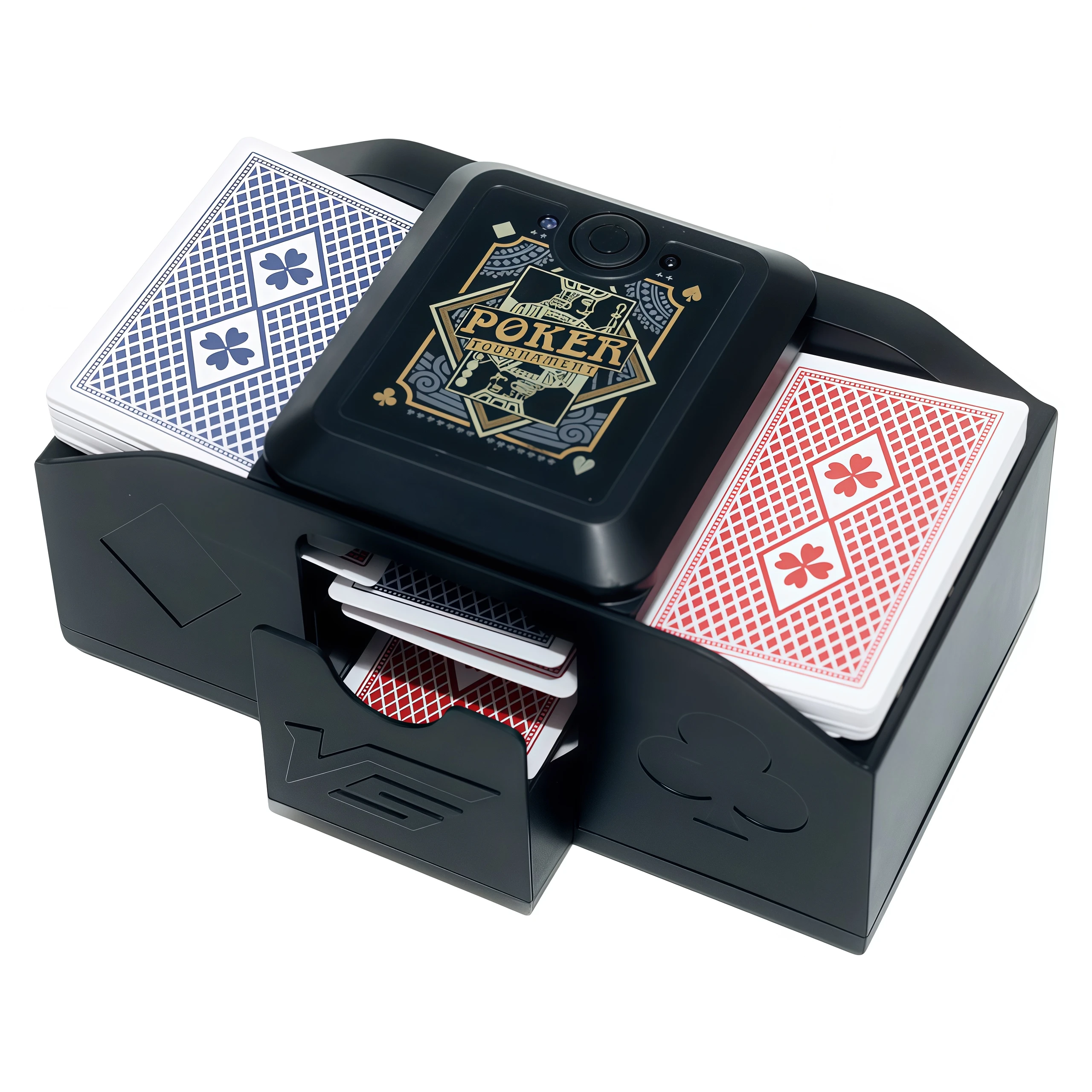 Machine De Brassage électrique De Mélangeur De Cartes De Poker Automatique Pour Le Club De Fête à La Maison - Jeux - Jouets