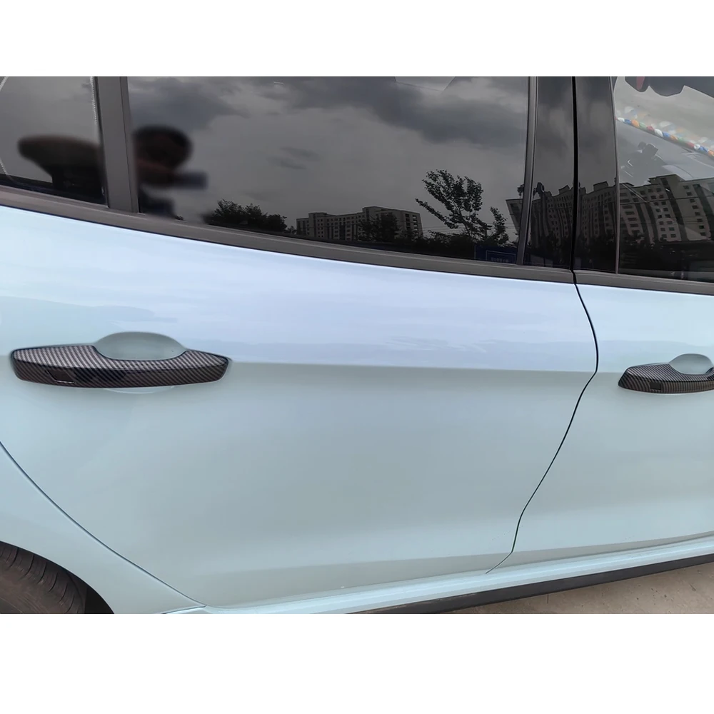 

For Lynk & Co 01 2021 2022 2023 Car Door Handle Cover Protection Decoration Accessories Exterior Molding Overlay Stickers 4pcs