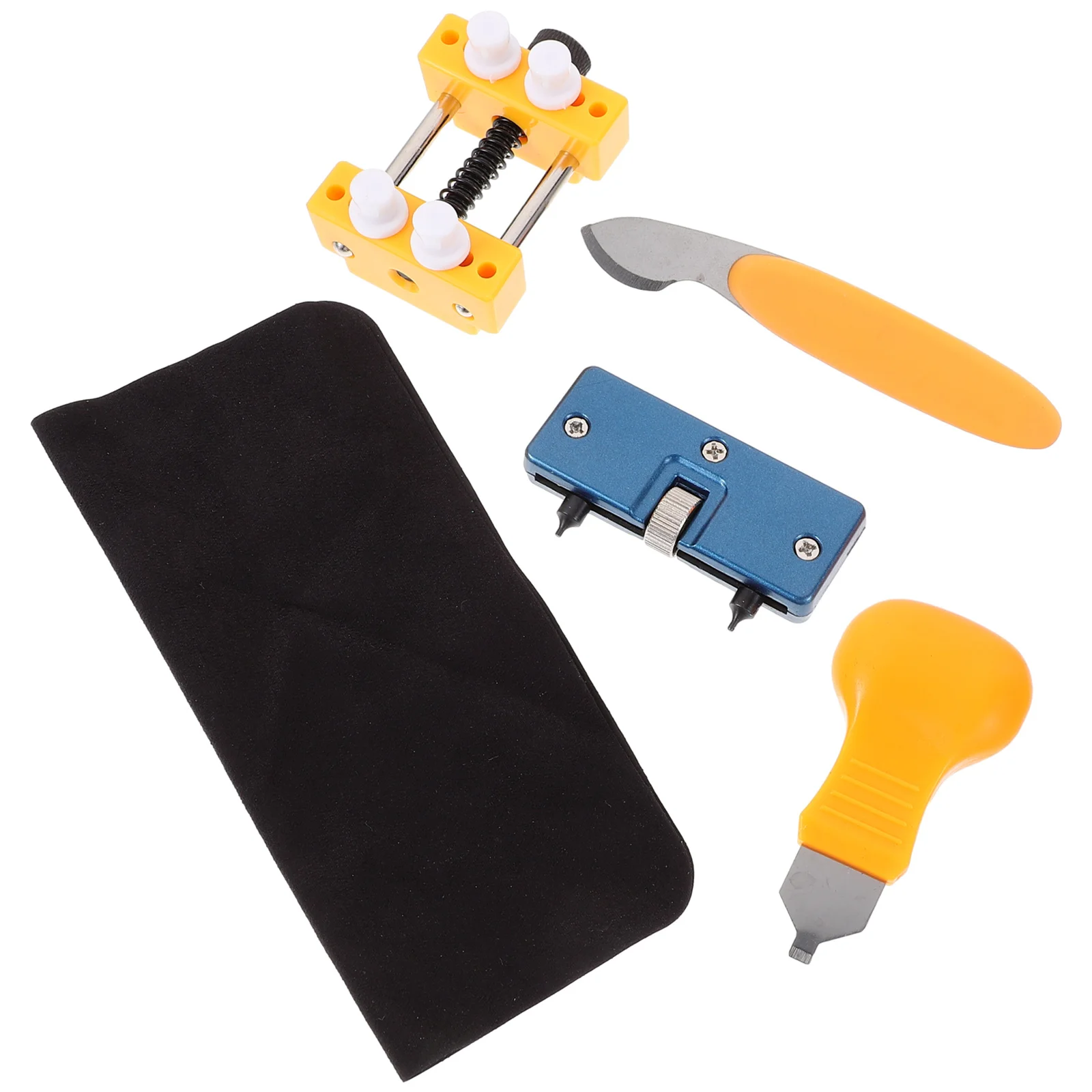 4 In 1 Back Case Opener Holder Adjustable Repair Kit For Watch Replacement Tool Set Watch Holder Tool Table