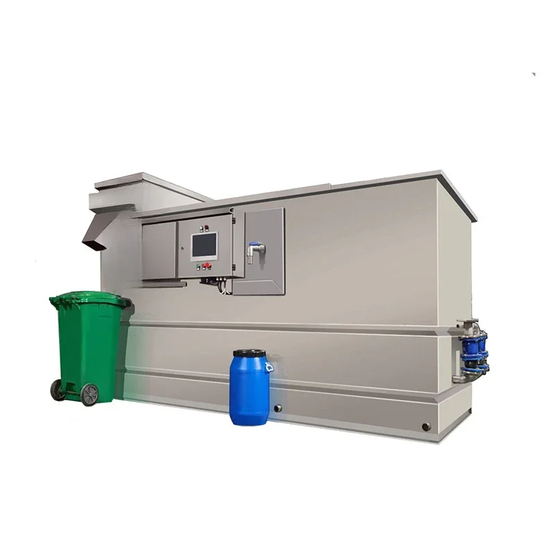 Cubic grease trap catering kitchen automatic oil-water separator, grease trap lifting equipment