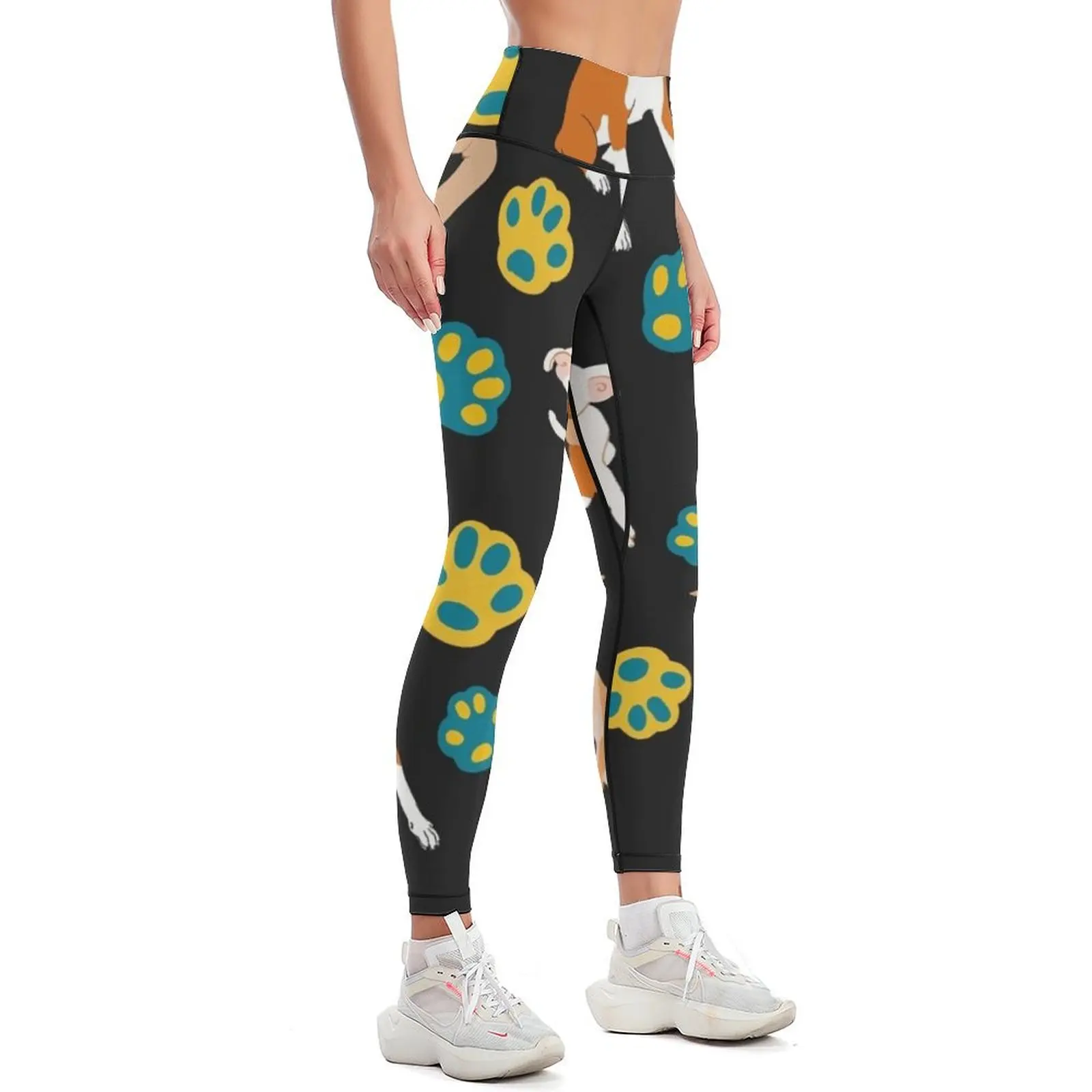 Potcake Mania Leggings sport pants sportswear woman gym 2024 harem pants Women's sports pants Womens Leggings