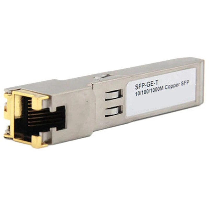 

Модуль SFP RJ45, коммутатор Gbic 10/100/1000, коннектор SFP, медный модуль RJ45 SFP, гигабитный порт Ethernet, 5 шт.