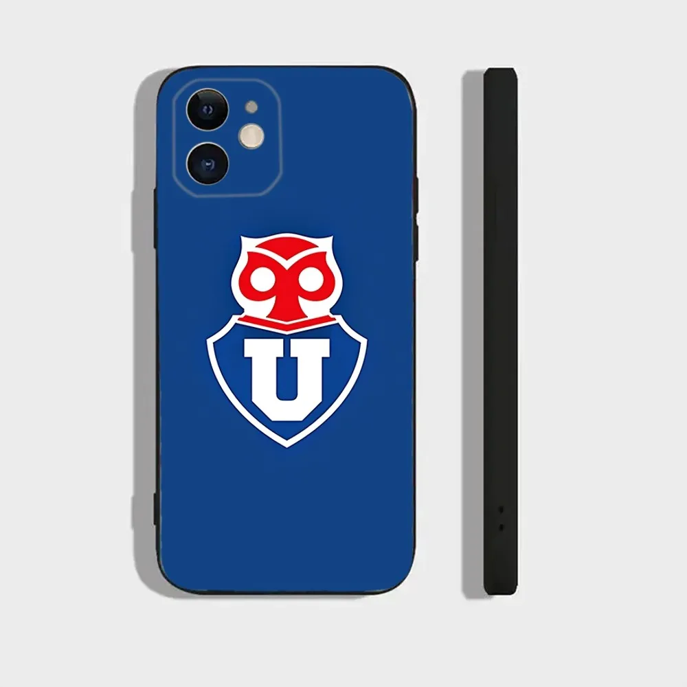 Chile U-University Logo Phone Case For Iphone 15 11 13 14 Pro Max 7 8 Plus X Xr Xs Max Se2020 12mini Cover Case