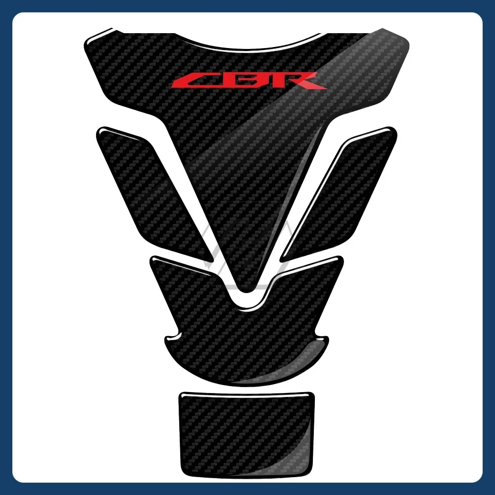 

3D карбоновый вид мотоциклетный бак Pad защитная наклейка для Honda CBR600RR CBR900RR CBR1000RR CBR1100XX