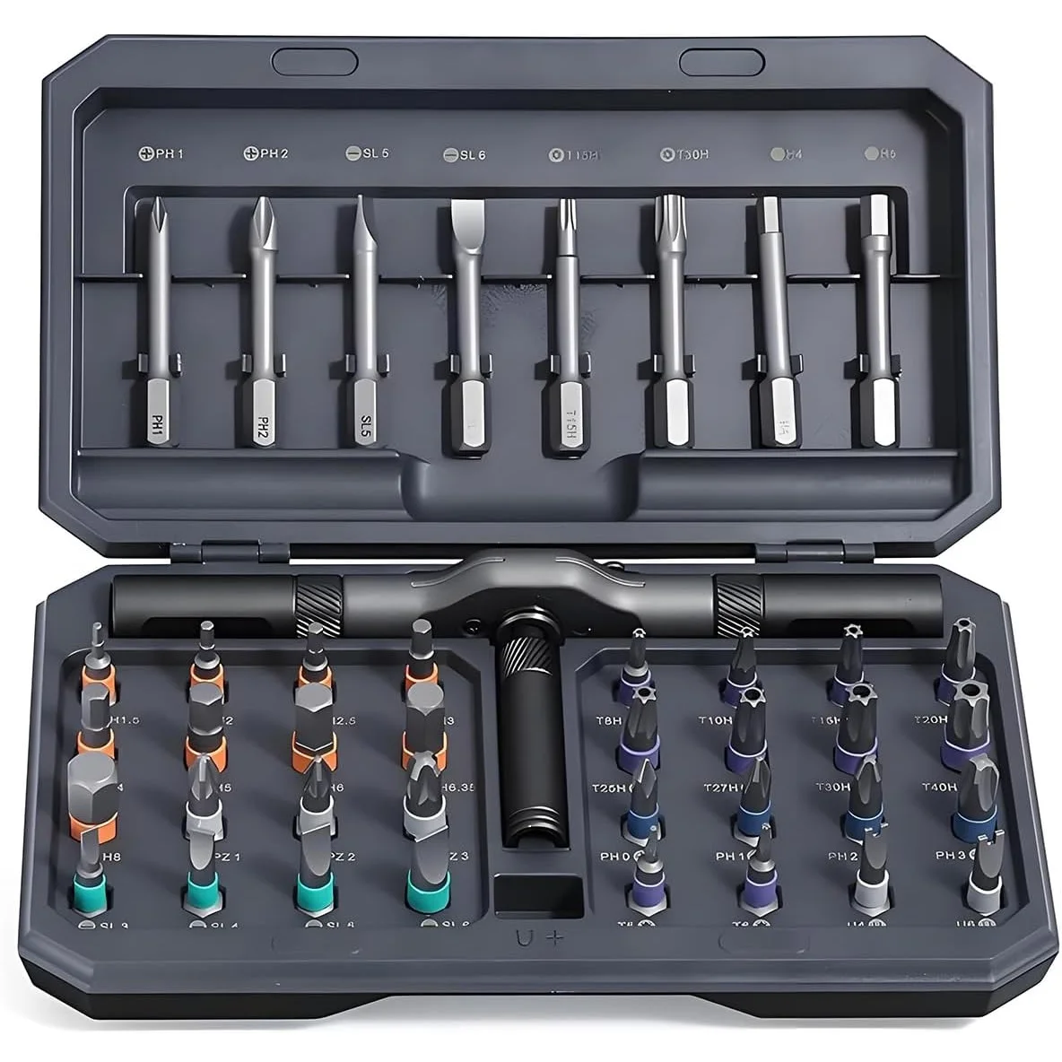 

42/24 in One Heavy Duty Magnetic Screwdriver Set Portable Multi Bit Compact Ratchet Precision Screwdriver Daliy Repair Tool Kit