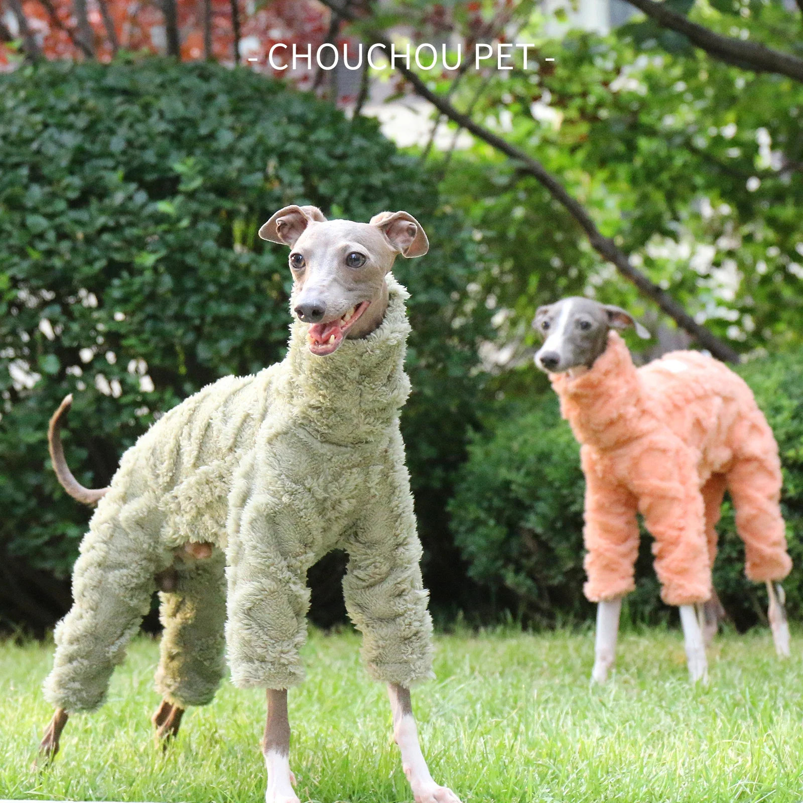 

Double-sided Velvet Super Soft Dog Clothes Schnauzer Whybit Greyhound Pajamas Winter Ropa Para Perro Dogs Accesorios