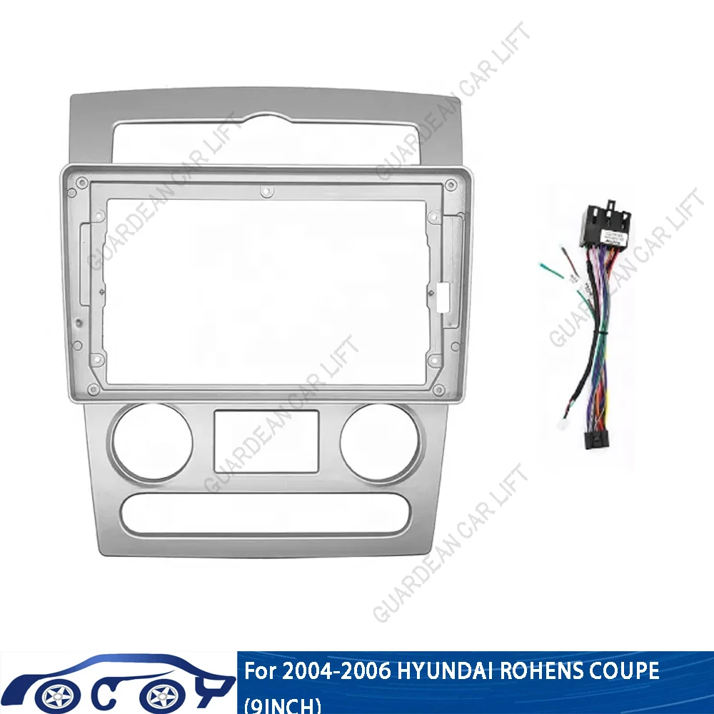 

Автомобильный радиоприемник для 2004-2006 HYUNDAI ROHENS COUPE (9 дюймов), облицовка Android, GPS, MP5, стереопроигрыватель, 2 Din, головное устройство, панель приборной панели, рамка, отделка