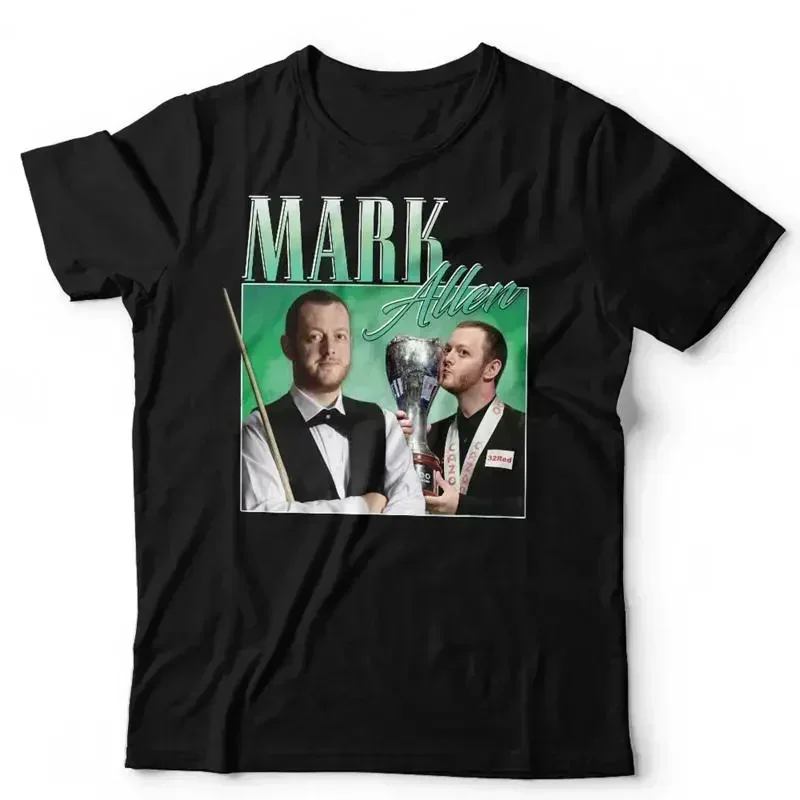 Mark Allen Appreciation T Shirt Snooker Pool 8 Ball Throwback Homage