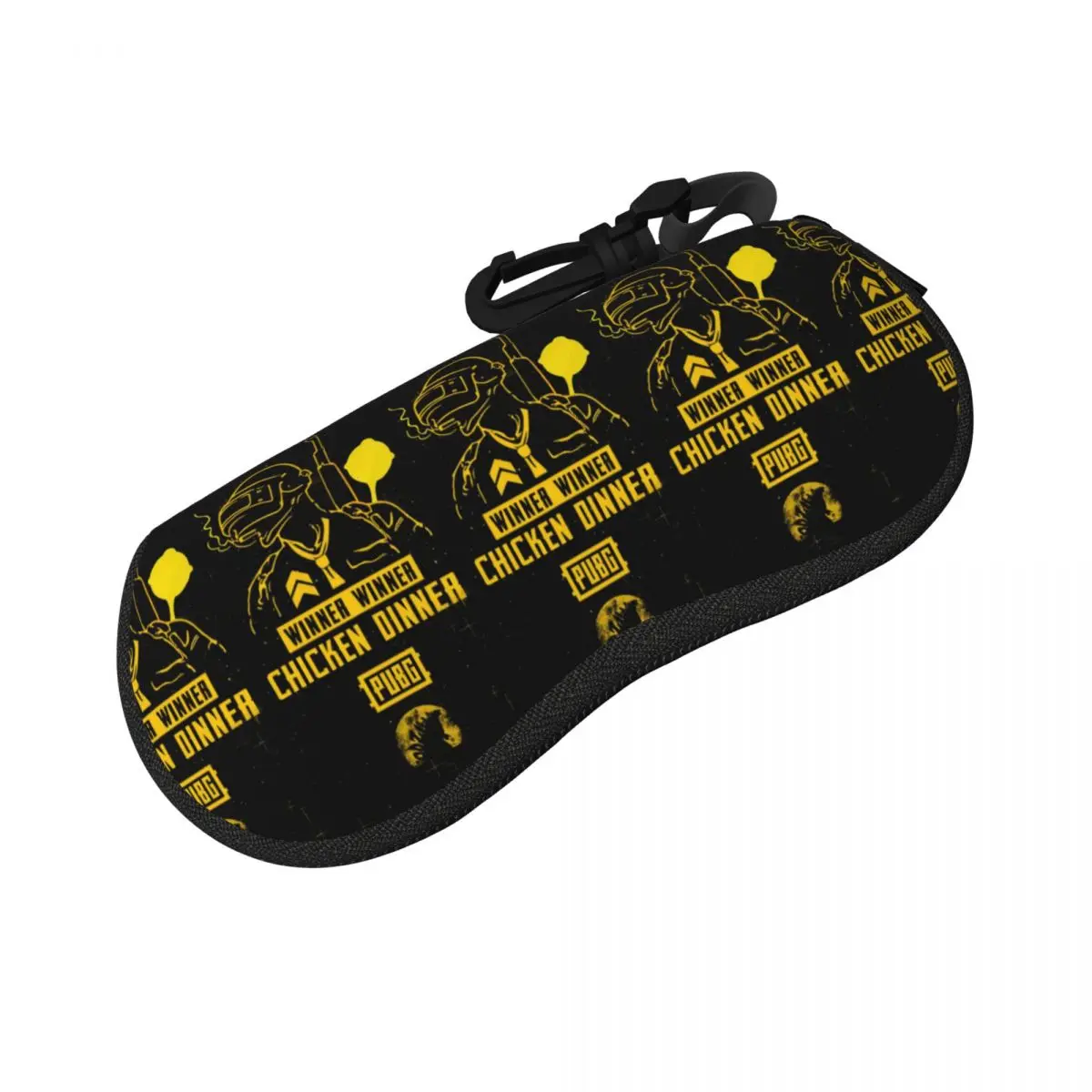 

Pubg Battlegrounds Shooting Game Shell Glasses Case Portable Sunglasses Box Women Men Soft Eyeglasses Bag Pouch
