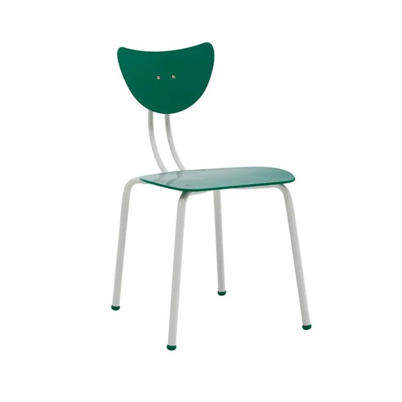 

Cream style home modern back chair Nordic simple bedroom desk retro chair