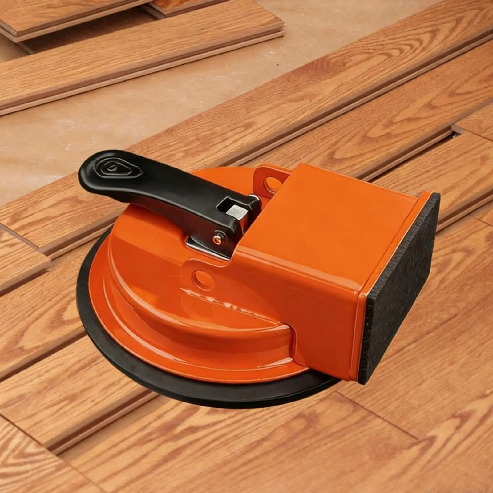 

Приспособление для фиксации деревянных досок на присосках, инструмент для укладки напольных покрытий, для строительной отрасли, гаражей, твердых пород дерева, плитки, ламината