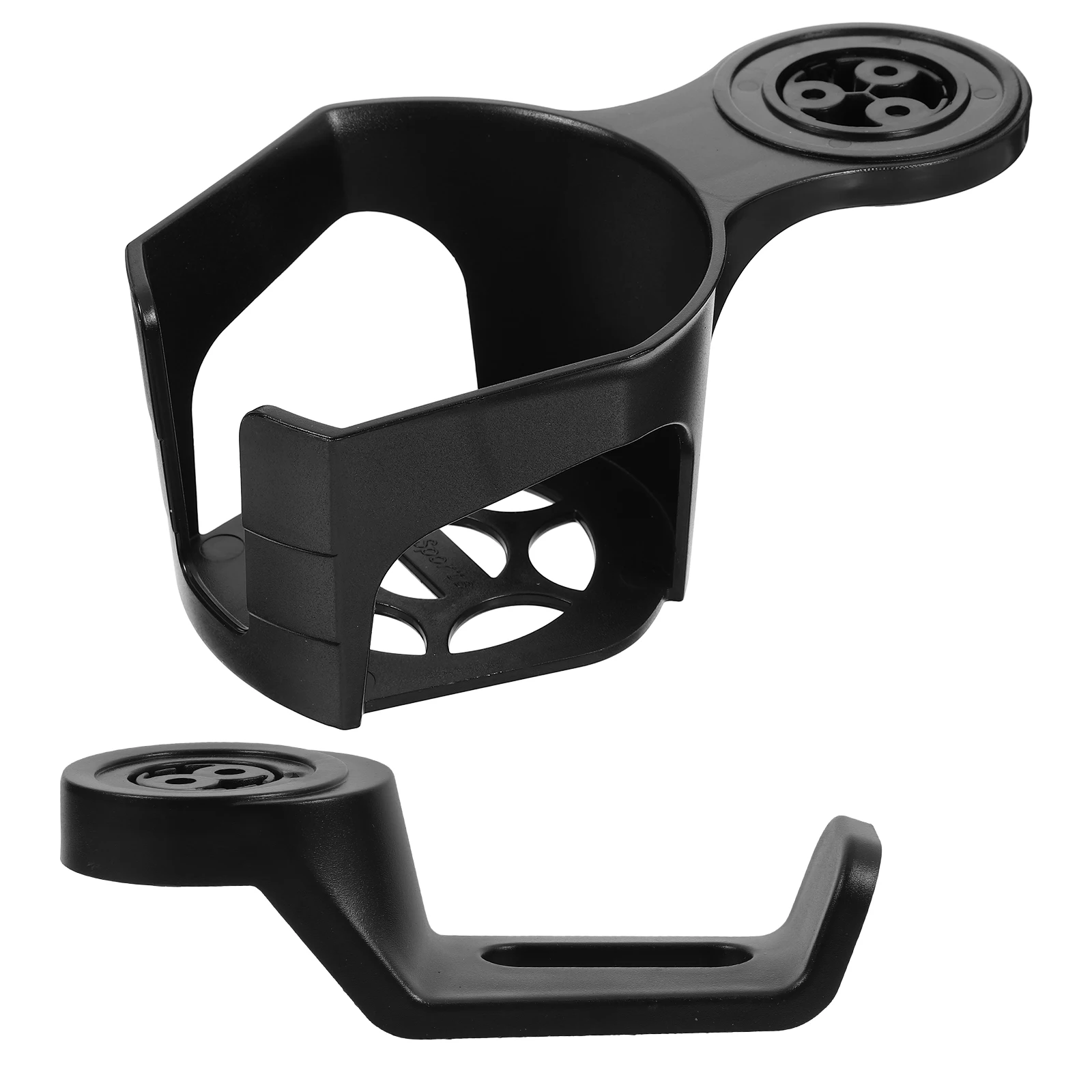 

2pcs Computer Desk Accessories ABS Plastic Cup Holder Headphone Hook Clamp Desk Water Bottle Holder Gaming Shelf