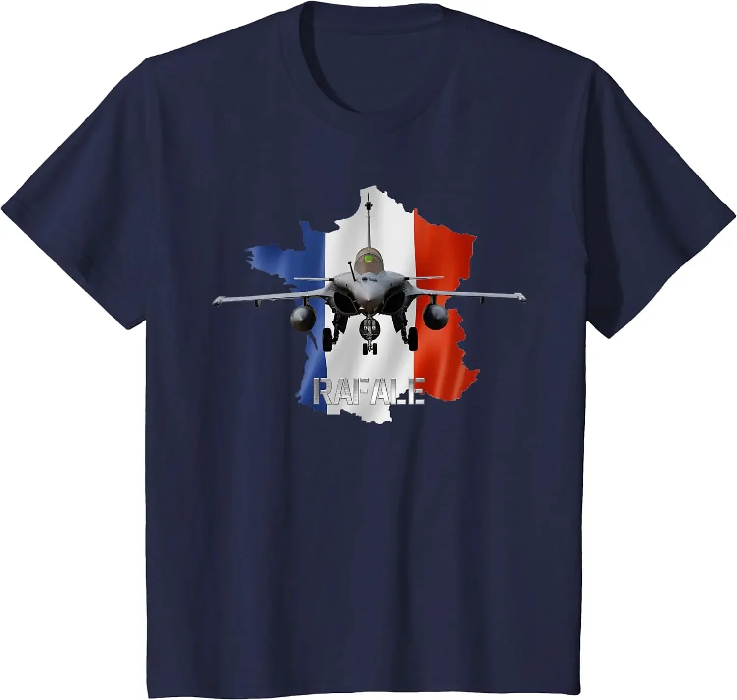 Rafale Multifunctional Fighter French Air Force T-Shirt Short Sleeve Casual Cotton O-Neck Summer T Shirt anime clothes harajuku