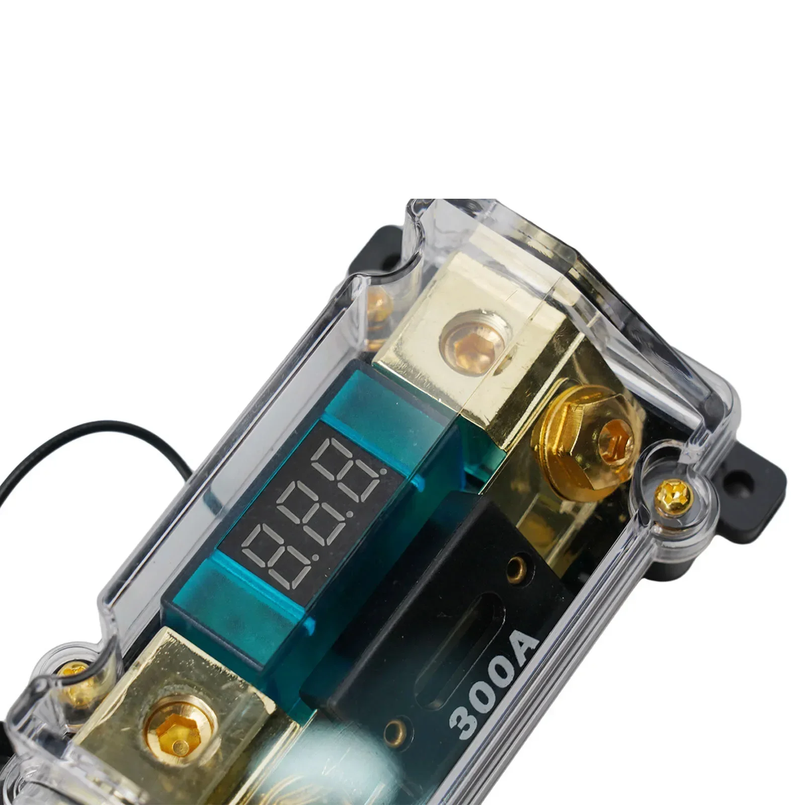 High Quality Inline ANL Fuse Holder with LED Digital Display 300A Fits 0 2 4 Gauge Solid Performance for Cars