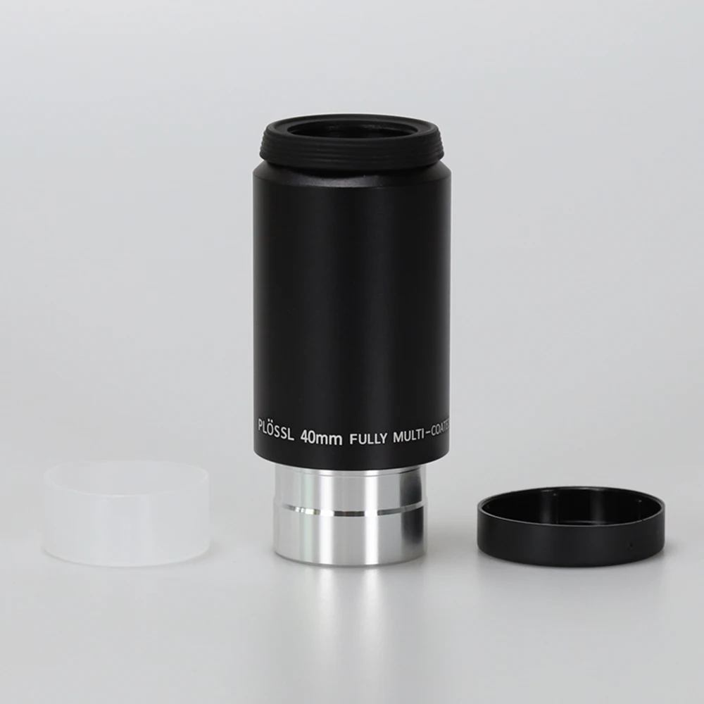 عدسة تلسكوب EYSDON مقاس 1.25 بوصة Plossl 40 مم - مطلية باللون الأخضر FMC، زاوية واسعة 50 °   FOV، HD صورة حادة - خيوط مرشح M28x0.6mm