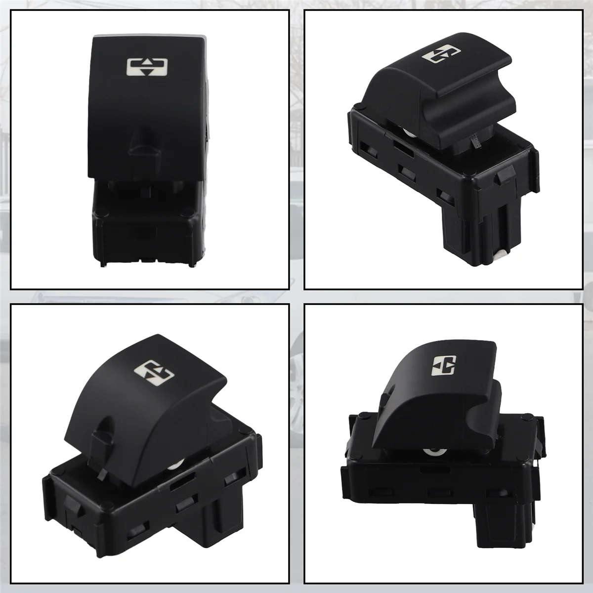 

#777O 96784379ZD Car Sunroof Control Buttons for Peugeot 3008 Sunroof Opening Switch (Black)
