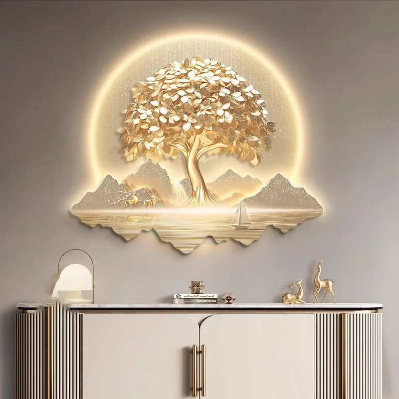 

Chinese Style Hall Decoration Colorful Lights Corridor Hanging Wall Lights