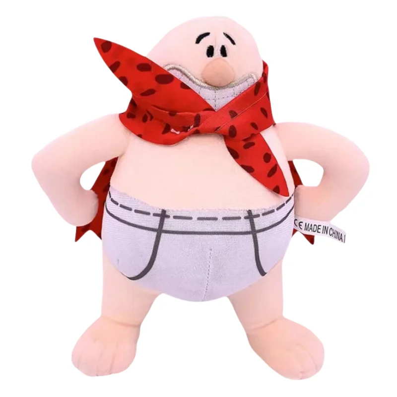 

22cm Captain Underpants Plush Toy Cute Underpants Doll Soft Stuffed Toy Cartoon Comics Series Role Soft Toy Boys Girls Gifts