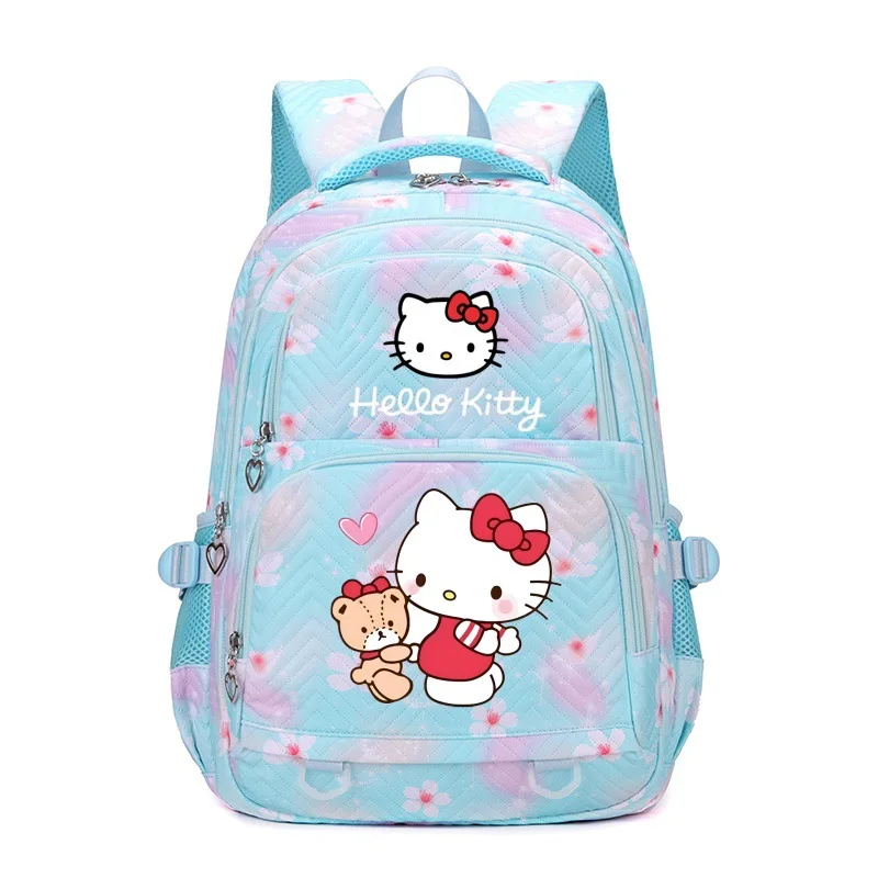 Cute Hello Kitty Backpack Boys Girls Bookbag Student Teenager Children Knapsack Schoolbag Rucksack Mochilas Birthday Gifts